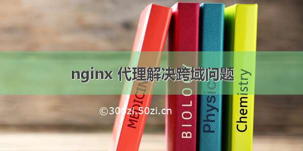 nginx 代理解决跨域问题