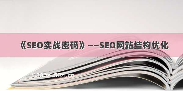 《SEO实战密码》——SEO网站结构优化