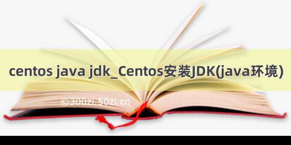 centos java jdk_Centos安装JDK(java环境)