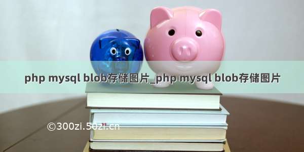 php mysql blob存储图片_php mysql blob存储图片