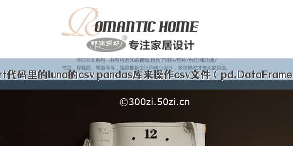 天池csv转成grt代码里的luna的csv pandas库来操作csv文件（pd.DataFrame pd.concat