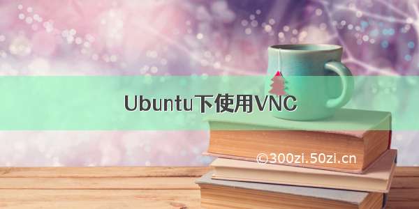 Ubuntu下使用VNC