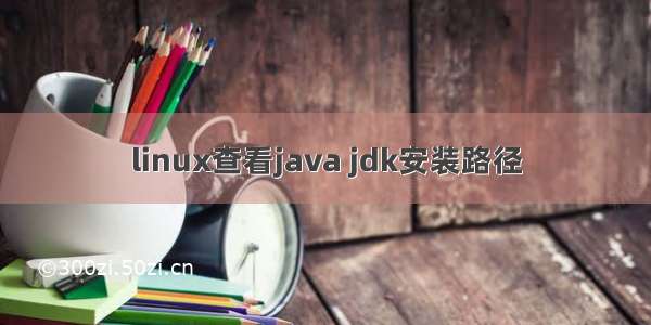 linux查看java jdk安装路径