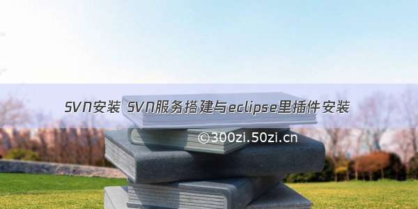 SVN安装 SVN服务搭建与eclipse里插件安装