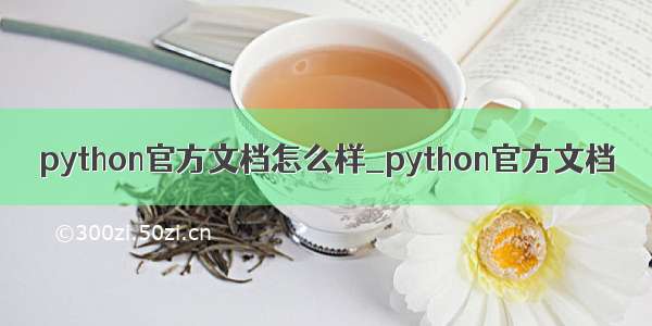 python官方文档怎么样_python官方文档