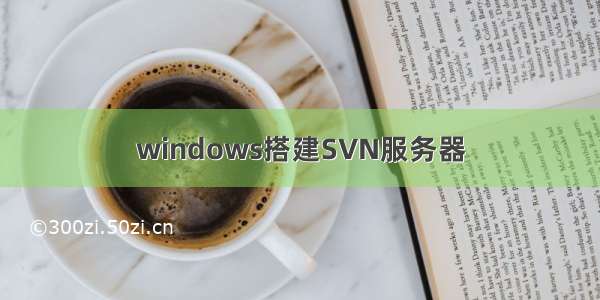 windows搭建SVN服务器
