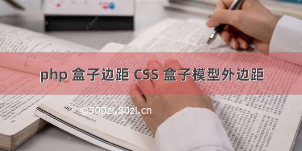 php 盒子边距 CSS 盒子模型外边距