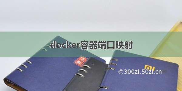 docker容器端口映射