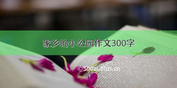 家乡的小公园作文300字