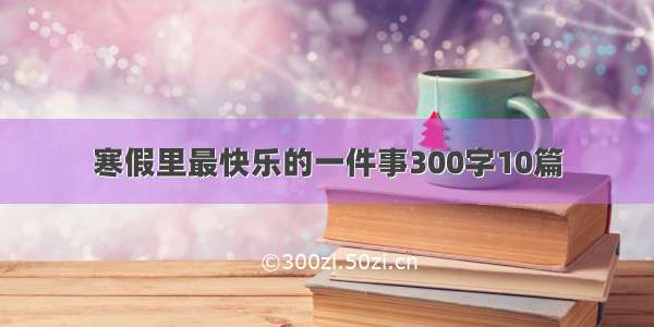 寒假里最快乐的一件事300字10篇