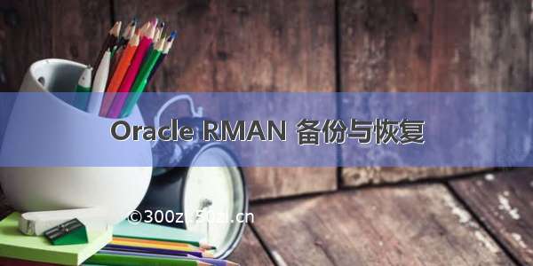 Oracle RMAN 备份与恢复