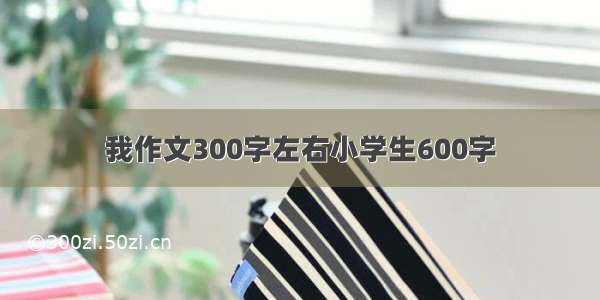 我作文300字左右小学生600字