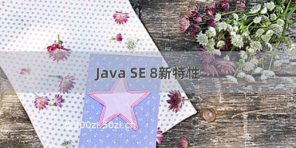 Java SE 8新特性