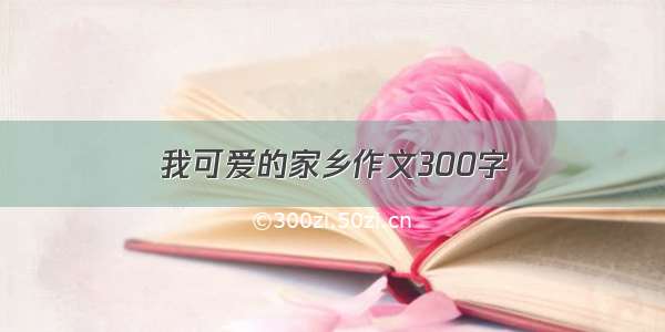 我可爱的家乡作文300字