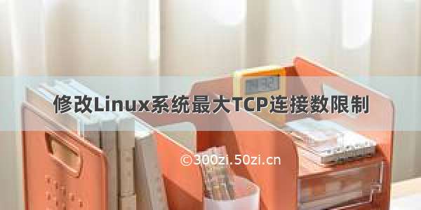 修改Linux系统最大TCP连接数限制
