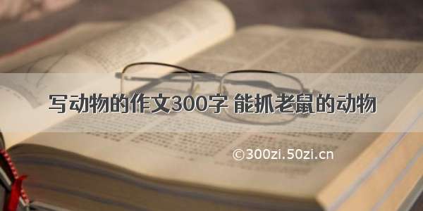 写动物的作文300字 能抓老鼠的动物