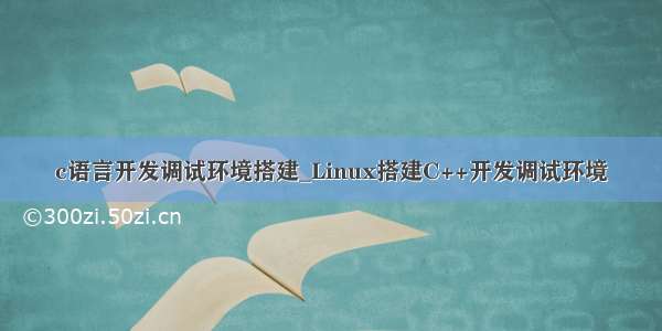 c语言开发调试环境搭建_Linux搭建C++开发调试环境