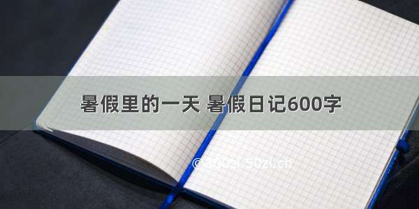 暑假里的一天 暑假日记600字