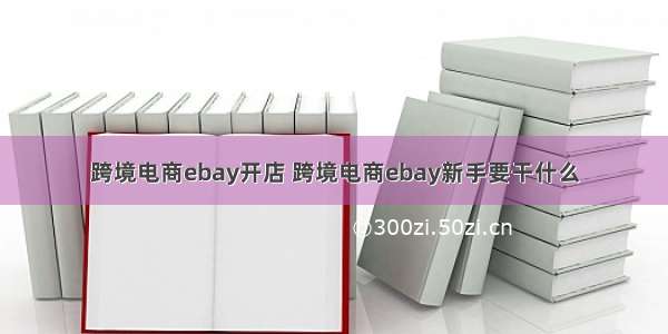 跨境电商ebay开店 跨境电商ebay新手要干什么