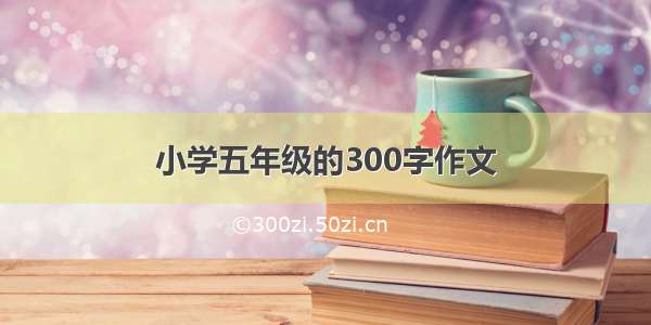 小学五年级的300字作文