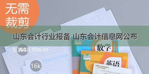 山东会计行业报备 山东会计信息网公布