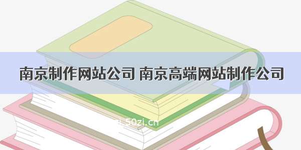 南京制作网站公司 南京高端网站制作公司