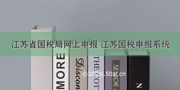 江苏省国税局网上申报 江苏国税申报系统
