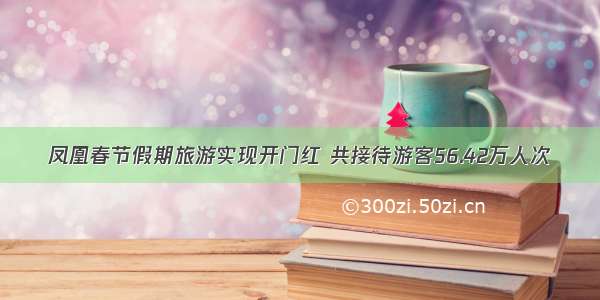 凤凰春节假期旅游实现开门红 共接待游客56.42万人次