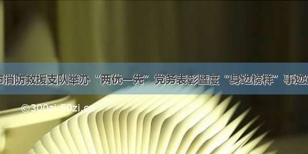 济南市消防救援支队举办“两优一先”党务表彰暨度“身边榜样”事迹宣讲会