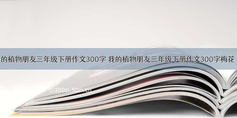 我的植物朋友三年级下册作文300字 我的植物朋友三年级下册作文300字梅花