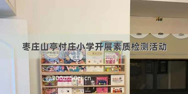 枣庄山亭付庄小学开展素质检测活动