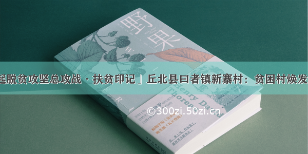 「发起脱贫攻坚总攻战·扶贫印记」丘北县曰者镇新寨村：贫困村焕发新气象