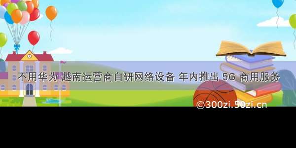 不用华为 越南运营商自研网络设备 年内推出 5G 商用服务