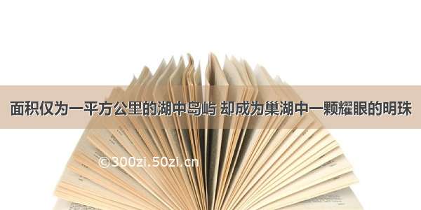 面积仅为一平方公里的湖中岛屿 却成为巢湖中一颗耀眼的明珠