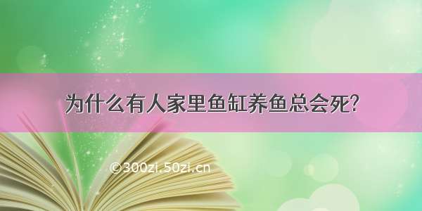 为什么有人家里鱼缸养鱼总会死?