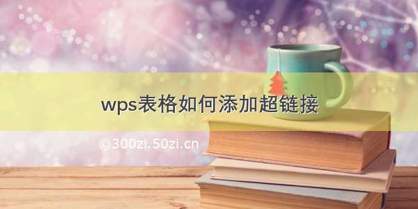 wps表格如何添加超链接