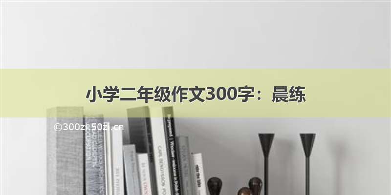 小学二年级作文300字：晨练