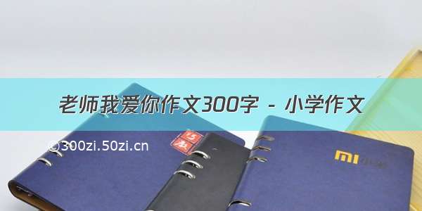 老师我爱你作文300字 - 小学作文