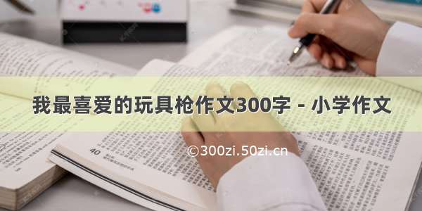 我最喜爱的玩具枪作文300字 - 小学作文