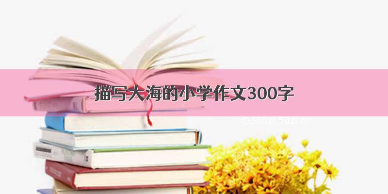 描写大海的小学作文300字