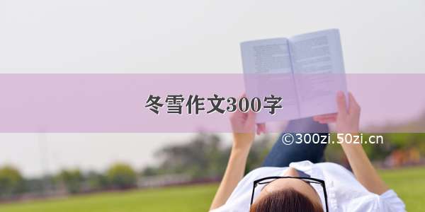 冬雪作文300字