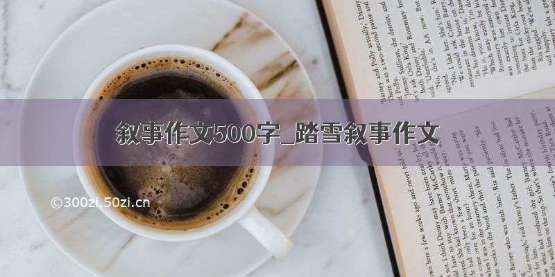 叙事作文500字_踏雪叙事作文