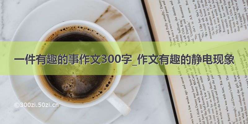 一件有趣的事作文300字_作文有趣的静电现象