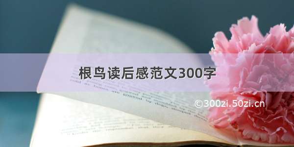 根鸟读后感范文300字