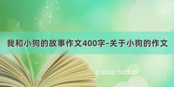 我和小狗的故事作文400字-关于小狗的作文