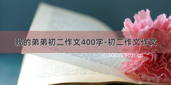 我的弟弟初二作文400字-初二作文作文