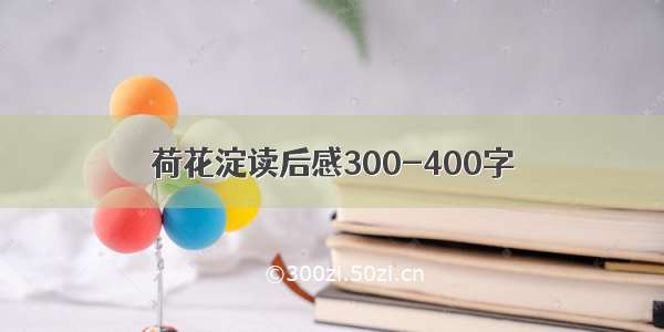 荷花淀读后感300-400字