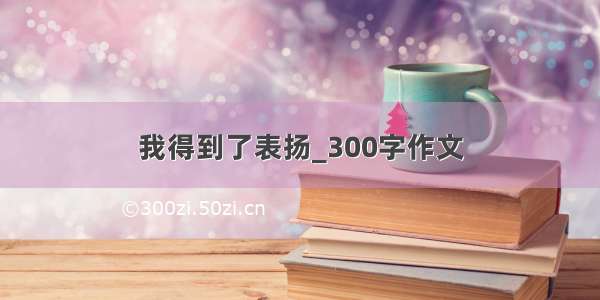 我得到了表扬_300字作文