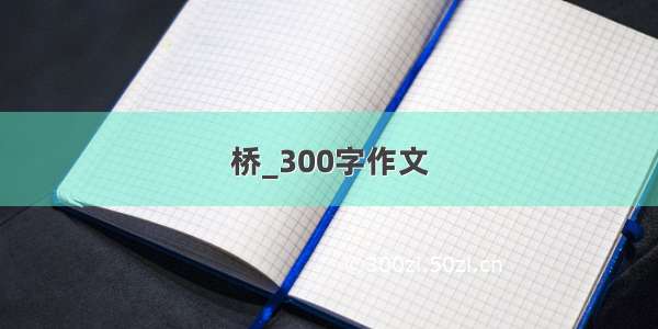 桥_300字作文