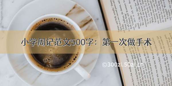 小学周记范文500字：第一次做手术